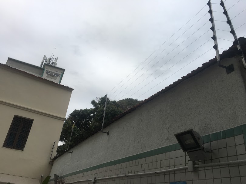 trabalho realizado com cerca elétrica